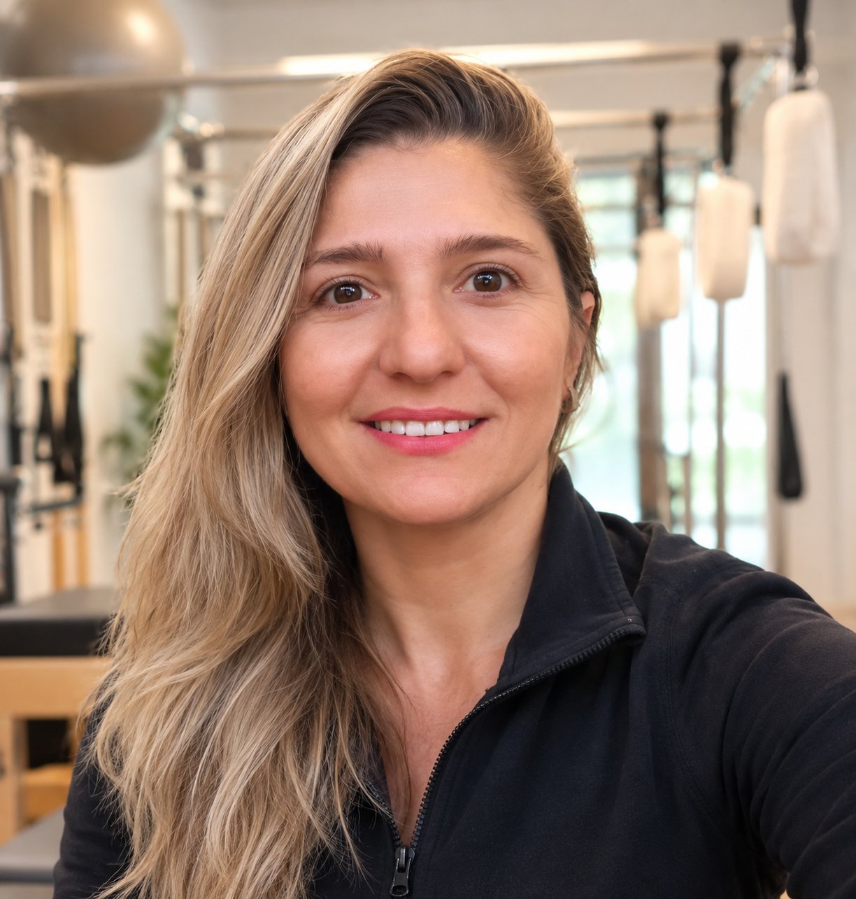 Rute Milomes, instructora y fundadora de Universo Pilates en Aluche